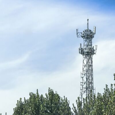 Custom Hot Dip Galvanized Lattice Angle Steel Telecom Tower, 10-80m, Q355 Steel, for 4G/5G Communication