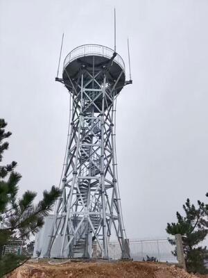 Self-Supporting Steel Meteorological Radar Tower for Telecommunication and Communication Antennas Maker