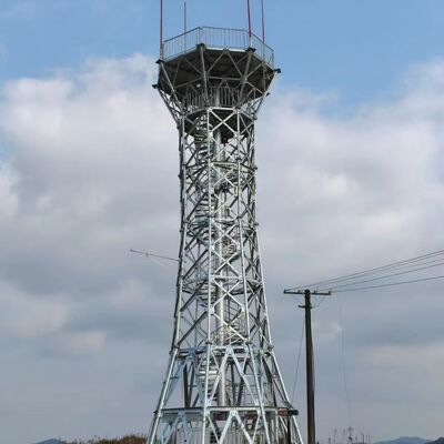 Self-Supporting Steel Meteorological Radar Tower for Telecommunication and Communication Antennas Maker
