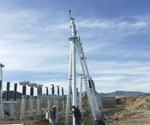 Hot Dip Galvanized Steel Power Structure for Electric Transmission & Substation