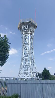 Durable Radar Tower for Weather Monitoring; Corrosion Resistant Designed for High Altitude Use