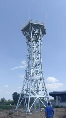 Durable Radar Tower for Weather Monitoring; Corrosion Resistant Designed for High Altitude Use