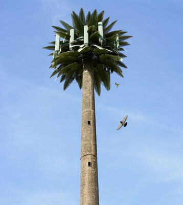 Bionic Tree Tower Steel Artificial Base Stable Signal Scenic Tourist 30-50 Year Telecommunication Towers & Accessories