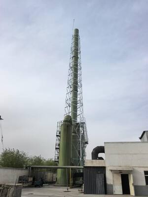 Hot-dip Galvanized Steel Chimney Tower with Customizable Color 20-50 Years Service Life