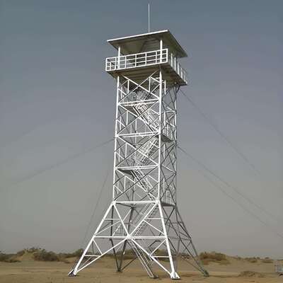 Lightning Tower Customized Steel Lightning Protection Tower with Height Range from 10 Meters to 60 Meters for Industrial Applications