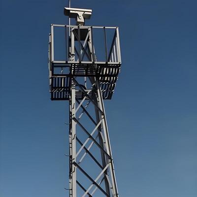 Radar Monitoring Tower 25m-50m Multi-band Compatible Low-altitude Defense Tower for Airport/Port