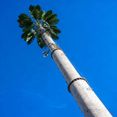 Bionic Tree Single-pole Camouflage Tower Hot-dip Galvanized Steel Pipe Telecom Signal Transmission Customized Height 50 Years