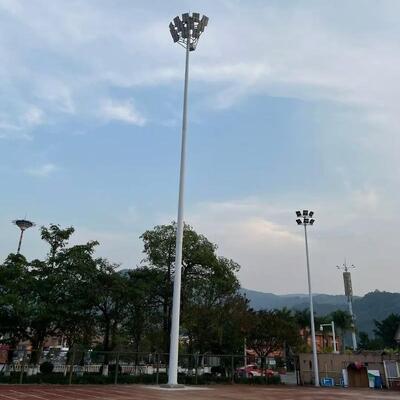 Customizable Floodlight Tower with 10 to 60 Meter Height and Configurable Lighting Capacity for Industrial Sports and Public Space Applications