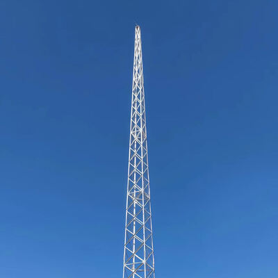 Lightning Tower Lightning Rod Tower with Durable Hot Dip Galvanized Steel Structure for Industrial Lightning Protection Projects