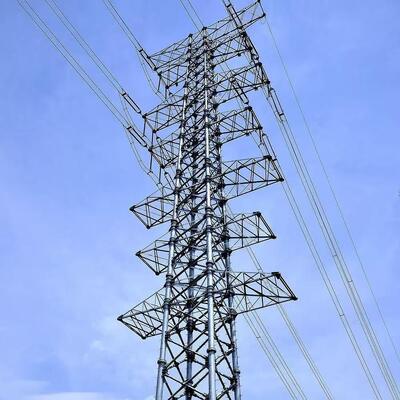 Electric Power Tower Transmission Line Tower with Customizable Height Range from 10m to 100m for Various Power Grid Needs