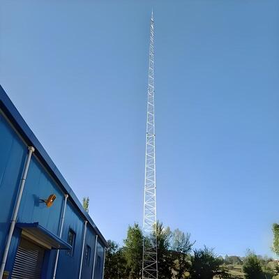 Hot Dip Galvanized Lightning tower Complete Lightning Protection System Tower Kit for Antenna 10-35 Meter Range Made of Steel