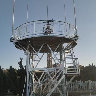 Radar Tower customizable height from 20 to 80 meters with hot dip galvanizing for rust proof long outdoor service and easy maintenance