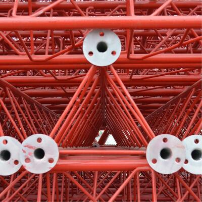 Hot Dip Galvanized Tube Pipe Tubular Self Supporting Steel Lattice Antenna Telecom Communication steel monopole telecom tower