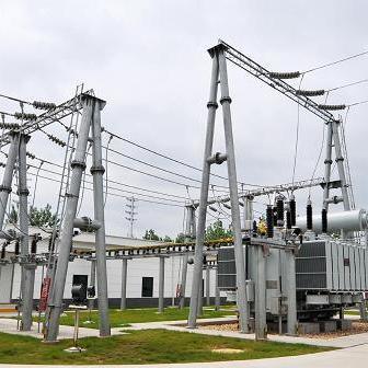 Steel Power Structure Hot Dip Galvanized for Transmission Tower Substation Frame Cross Arm and Support Components in Power Grid Projects