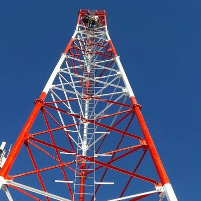 Steel tube tower offering flexible height options to accommodate different project specifications and site constraints