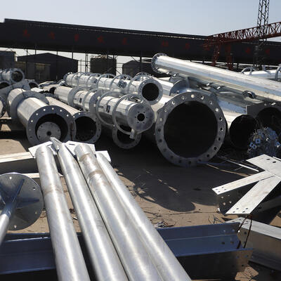 Steel tube tower offering flexible height options to accommodate different project specifications and site constraints