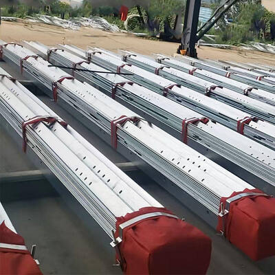 Lightweight yet strong Steel tube tower providing load distribution and resistance to environmental degradation over time