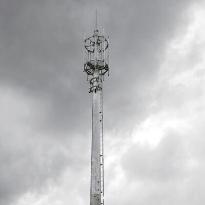 Monopole Tower Featuring Enhanced Load Bearing Capacity Suitable for Multiple Antennas and Heavy Equipment Installations