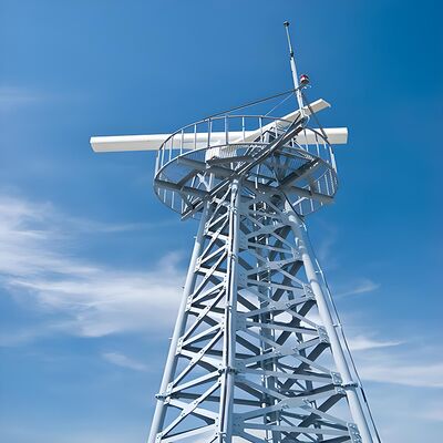 Radar Tower customizable height and platform size with hot dip galvanized anti corrosion surface treatment for long lasting outdoor