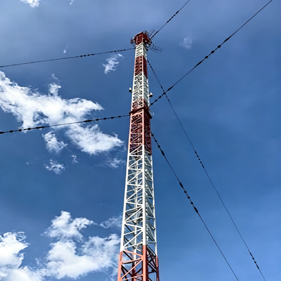 Heavy Duty Anemometer Tower with Zinc Layer Surface Treatment and Wind Resistance up to 75 Meters per Second for Wind Farm