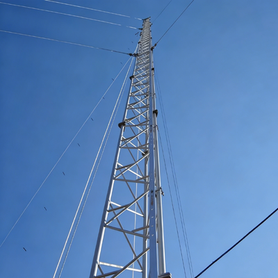 Customizable Anemometer Tower with High Wind Resistance and Hot Dip Galvanized Treatment for Meteorological and Wind Farm