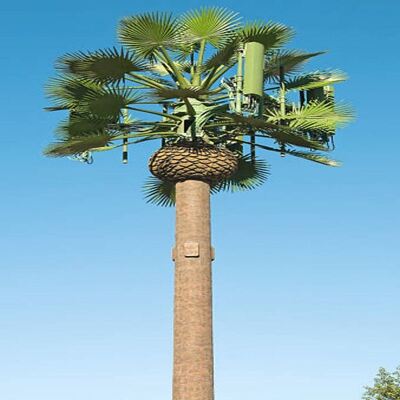 Customized 10m-60m Bionic Pine Tree Tower, Camouflage Communication Steel Monopole for Scenic Spot