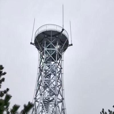Self-Supporting Steel Meteorological Radar Tower for Telecommunication and Communication Antennas Maker