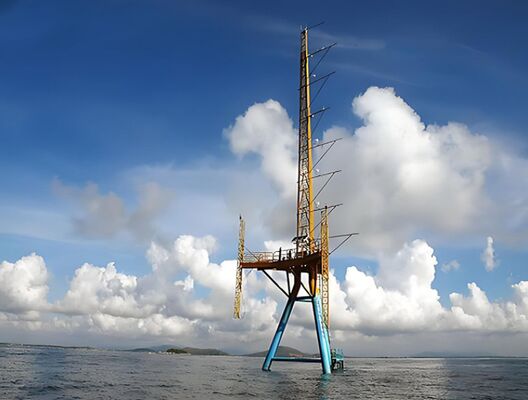 Galvanized Steel Wind Speed Measurement Tower with Telecommunication Towers for Weather Forecasting