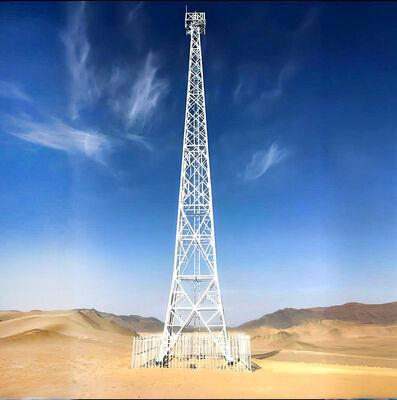 Galvanized Steel Lookout Communication Tower 360° Viewing Easy Installation Suitable for Forest Fire Monitoring