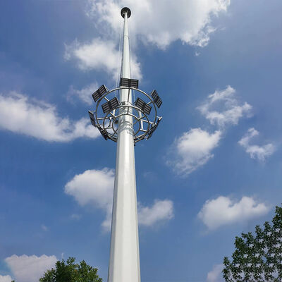 15m-40m Customized Flood Lighting High Mast Lighting Tower for Football Stadium and Airport Seaport