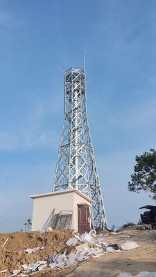 Durable Radar Tower for Weather Monitoring; Corrosion Resistant Designed for High Altitude Use