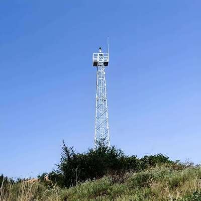 Lightning Tower Customized Steel Lightning Protection Tower with Height Range from 10 Meters to 60 Meters for Industrial Applications