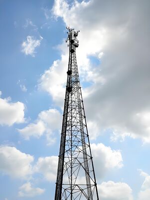 Angular Tower Steel Telecommunication Radio Broadcasting Mobile Cell Communication Tower