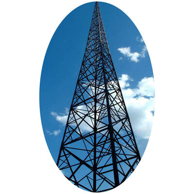 Lightning Tower Durable Hot Dip Galvanized Steel Lightning Protection Tower with Customizable Height and Lightning Discharge Protection
