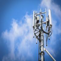 Monopole Tower Telecom Tower Designed for Smart City 4G and 5G Base Stations with Low Visual Impact and Small Footprint