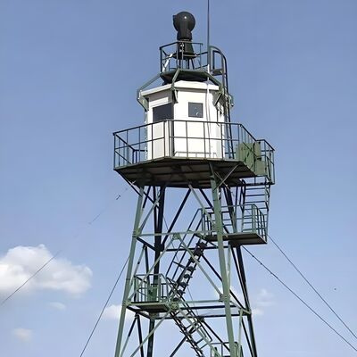 Self supporting and guyed Radar Tower customizable height from 20 to 80 meters hot dip galvanized for long outdoor service life over 30 years