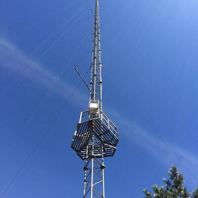 Custom Height Hot Dip Galvanized Anemometer Tower for Wind Farm Resource Assessment and Meteorological Sensor Installation