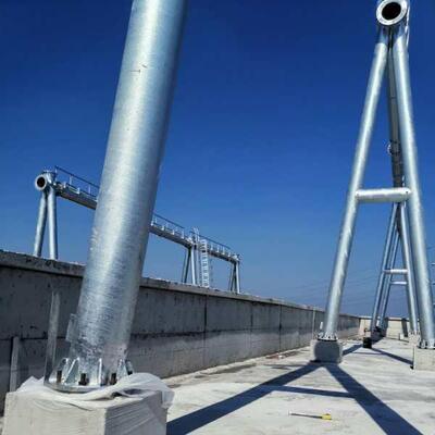 Steel Power Structure with Hot Dip Galvanizing for Transmission Tower Substation Frame and Support Beam in Power Grid Construction