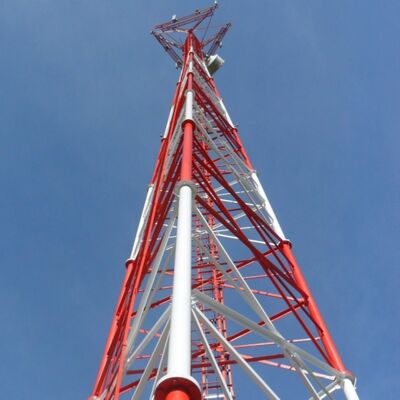 Steel tube tower featuring robust design and easy installation process suitable for rapid deployment in remote locations
