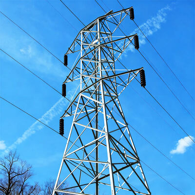 Electric Power Tower High Strength Bolt Assembly Transmission Tower Suitable for 10kV to 500kV Voltage Grade Applications