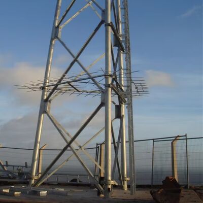 Steel tube tower offering flexible height options to accommodate different project specifications and site constraints