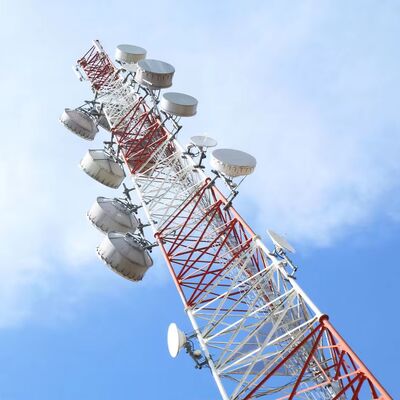 Steel tube tower offering flexible height options to accommodate different project specifications and site constraints
