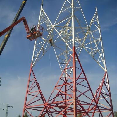 Durable Steel tube tower structure engineered for industrial applications providing support and long lasting performance