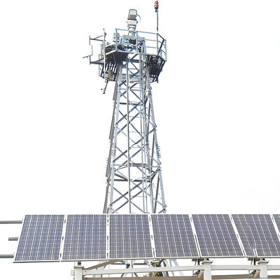 Lightweight Guard Tower Made from Aluminum Alloy and Impact Resistant Glass Suitable for Temporary Security Checkpoints
