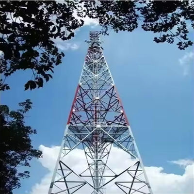Steel tube tower featuring rigorous design and hot dip galvanized anti corrosion process for operation in harsh weather conditions
