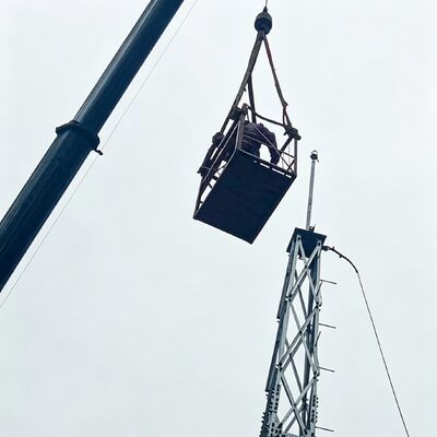 Galvanized Lightning Tower with Strong Wind Resistance and Long Service Life for Industrial and Commercial Applications