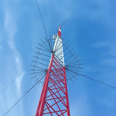 Customizable Anemometer Tower with High Wind Resistance and Hot Dip Galvanized Treatment for Meteorological and Wind Farm