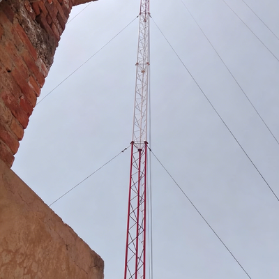 Steel tube tower with ISO 9001 and ISO 14001 certification providing performance for 4G and 5G telecommunication infrastructure