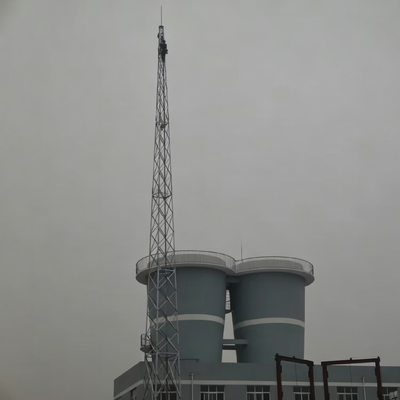 Lightning Tower Customized Height 10m to 60m Hot Dip Galvanized Lightning Protection Tower for Refineries Gas Stations and Chemical Plants